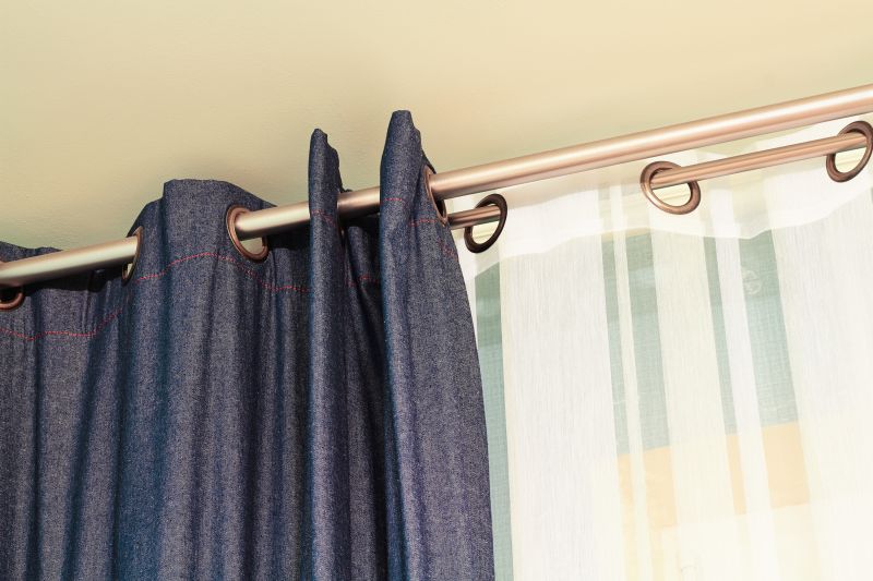 Outdoor Curtain Rod Setup